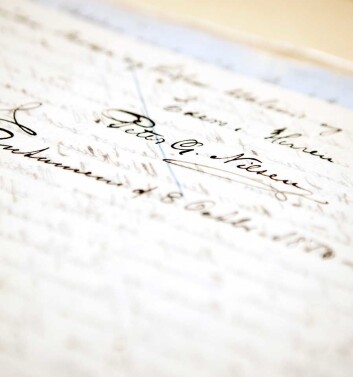 De eldste dokumentene går tilbake til 1820-årene og har direkte sammenheng med den voksende misjonsinteressen i Norge på den tiden. (Foto: Elisabeth Tønnessen) De eldste dokumentene går tilbake til 1820-årene og har direkte sammenheng med den voksende misjonsinteressen i Norge på den tiden. (Foto: Elisabeth Tønnessen)