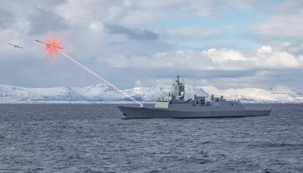 I nær framtid kan laser brukes til å skyte ned droner og dronesvermer, mener forskerne. Å stoppe missiler med laser er mye vanskeligere, men også det er mulig.
