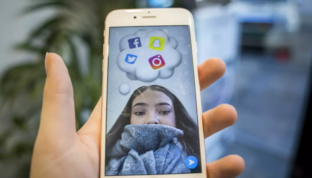 Ungdom ser i sosiale medier som en positiv sosial arena, ifølge en ny FHI-undersøkelse.
