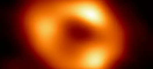 Her er det massive sorte hullet midt i galaksen vår