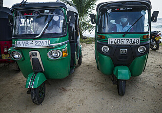 Researchers are developing plant-based fuel for the rickshaws in Sri Lanka