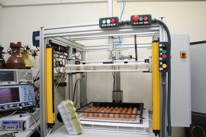 Bruk av plasmateknologi er en lovende metode. (Foto: Nofima) Bruk av plasmateknologi er en lovende metode. (Foto: Nofima)