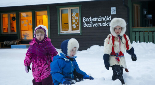Samiske barn ønsker ikke å bli sett på som annerledes Samiske barn ønsker ikke å bli sett på som annerledes