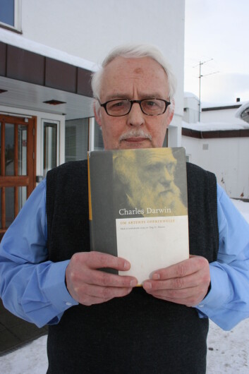 Professor Arne C. Nilssen ved Tromsø Museum – Universitetsmuseet, mener Artenes opprinnelse er verdens viktigste bok. Professor Arne C. Nilssen ved Tromsø Museum – Universitetsmuseet, mener Artenes opprinnelse er verdens viktigste bok.
