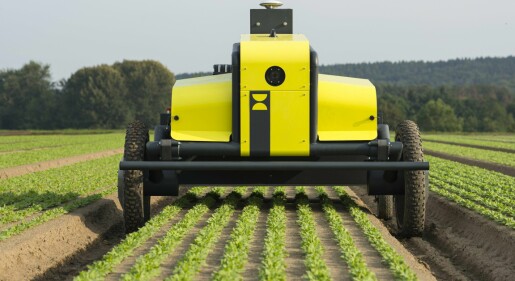 Nå inntar robotene norske grønnsakåkre