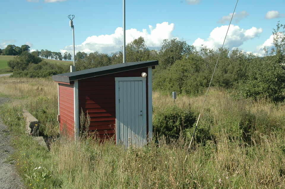 'Målestasjonen ved Skuterud i Ås inngår i JOVA-programmet.'