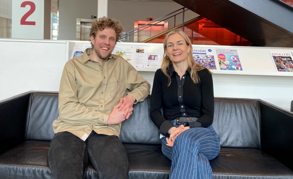 Johanna Olweus og Morten Milek Nielsen.