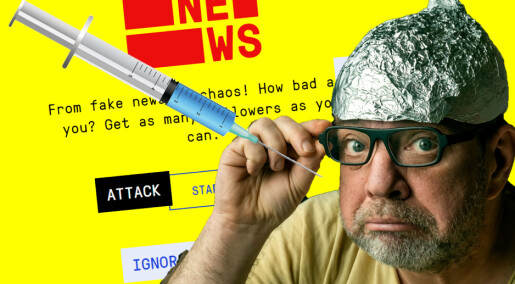 Dataspillet «Bad News» skal vaksinere deg mot falske nyheter Dataspillet «Bad News» skal vaksinere deg mot falske nyheter