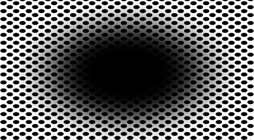 Denne optiske illusjonen får folk til å føle at de faller inn i et svart hull