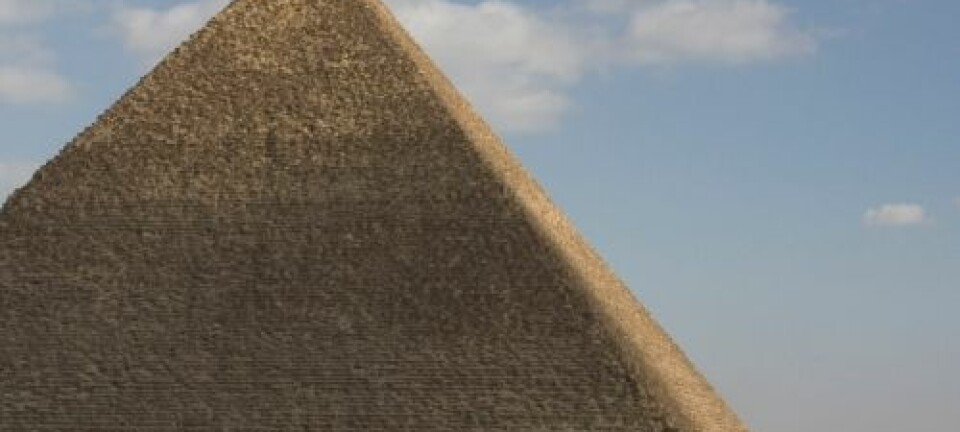 Khufus pyramide, bedre kjent som Kheopspyramiden. (Foto: Håvard Houen)