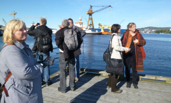 Befaring interessegruppe Kirkebugten. (Foto: NGI) Befaring interessegruppe Kirkebugten. (Foto: NGI)