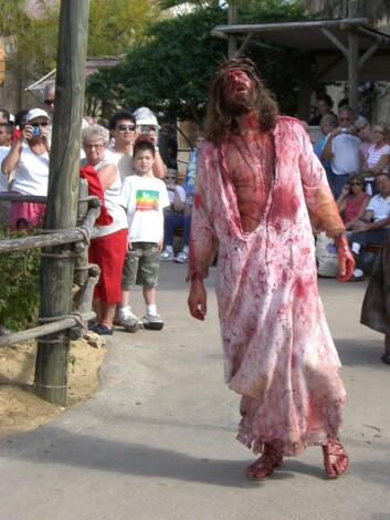 Fornøyelsesparken Holy Land Experience ligger bare noen minutters kjøretur fra Disney World i Orlando. Det religiøse innholdet er mer eksplisitt her. (Foto: Foto: Dag Øistein Endsjø) Fornøyelsesparken Holy Land Experience ligger bare noen minutters kjøretur fra Disney World i Orlando. Det religiøse innholdet er mer eksplisitt her. (Foto: Foto: Dag Øistein Endsjø)