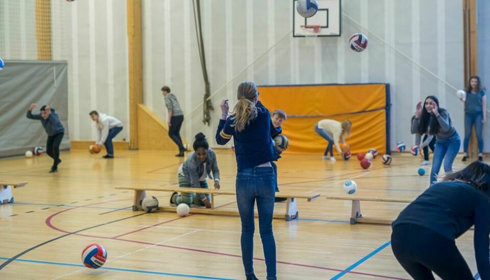 Fysisk aktivitet trenger ikke være så tøff for å gjøre utslag på skoleprestasjonene. Fra ScIM-studien på Vøyenenga skole i Bærum.