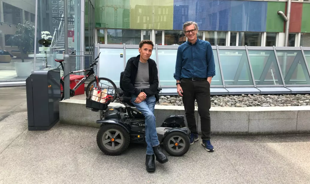 Jan Grue og Bjørn Erik Thon er overrasket over hvor kort Norge har kommet med å inkludere funksjonshemmede.