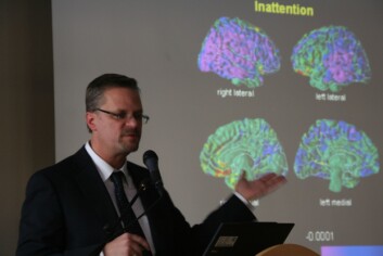 Professor Bradley Peterson leter etter sammenhenger mellom fysiske endringer i hjernen og psykiske lidelser. Foto: Elin Fugelsnes Professor Bradley Peterson leter etter sammenhenger mellom fysiske endringer i hjernen og psykiske lidelser. Foto: Elin Fugelsnes