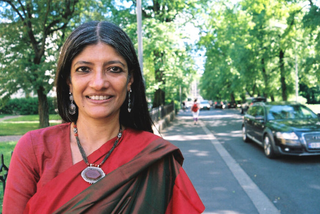 Professor Jayati Ghosh ved Centre for Economic Studies ved Jawaharlal Nehru University i Dehli, India, mener at dagens matvarekrise i stor grad er skapt av spekulasjon i handelen med mat. (Foto: Asle Rønning) Professor Jayati Ghosh ved Centre for Economic Studies ved Jawaharlal Nehru University i Dehli, India, mener at dagens matvarekrise i stor grad er skapt av spekulasjon i handelen med mat. (Foto: Asle Rønning)