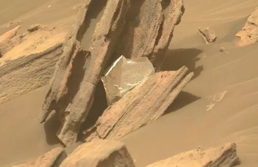 Fant søppel på Mars