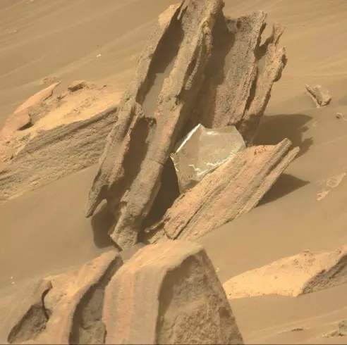 Fant søppel på Mars