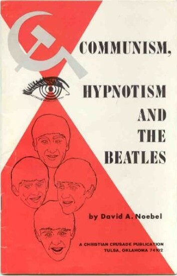 "Nei, hypnose er definitivt ikke til å spøke med. Kristen pamflett fra 1960-tallet." "Nei, hypnose er definitivt ikke til å spøke med. Kristen pamflett fra 1960-tallet."