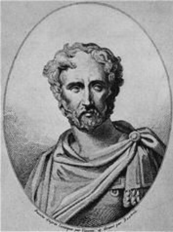 "Gaius Plinius Secundus, også kjent som Plinius den eldre, skrev om historie, natur, filosofi og fiskesaus." "Gaius Plinius Secundus, også kjent som Plinius den eldre, skrev om historie, natur, filosofi og fiskesaus."