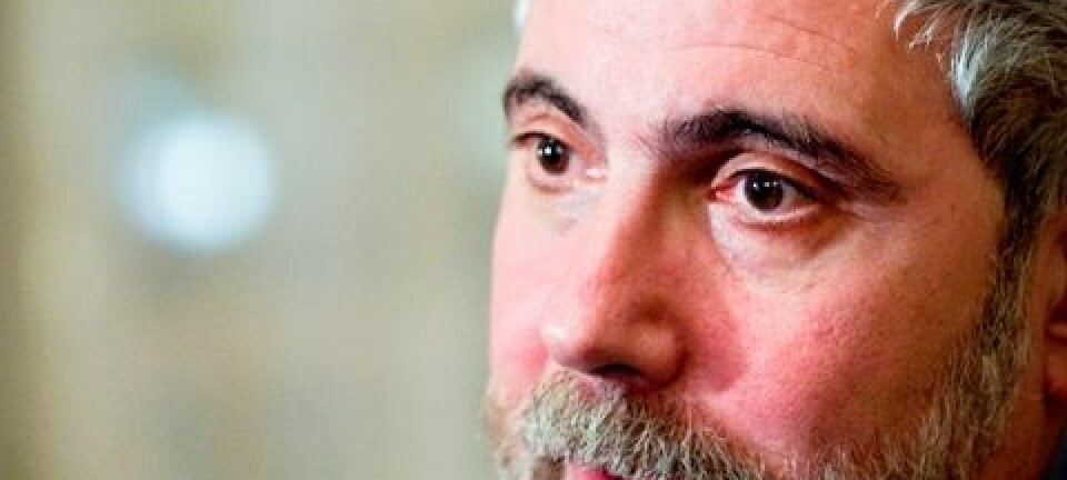 Nobelprisvinner i økonomi, Paul Krugman. (Foto: Siv Dolmen)