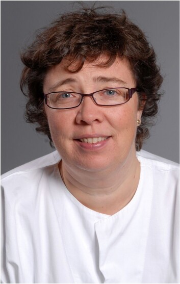 Trine Oksholm ved Oslo Universitetssykehus. Trine Oksholm ved Oslo Universitetssykehus.