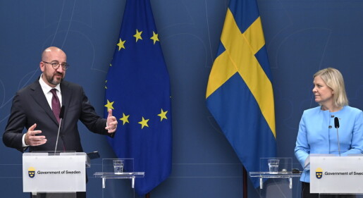 Sverige: Nå er flere på venstresiden enn på høyresiden positive til EU