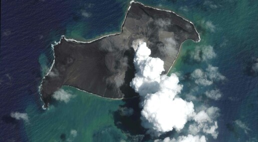 Tonga-utbruddet i januar kunne merkes rundt hele jorda og langt oppe i atmosfæren