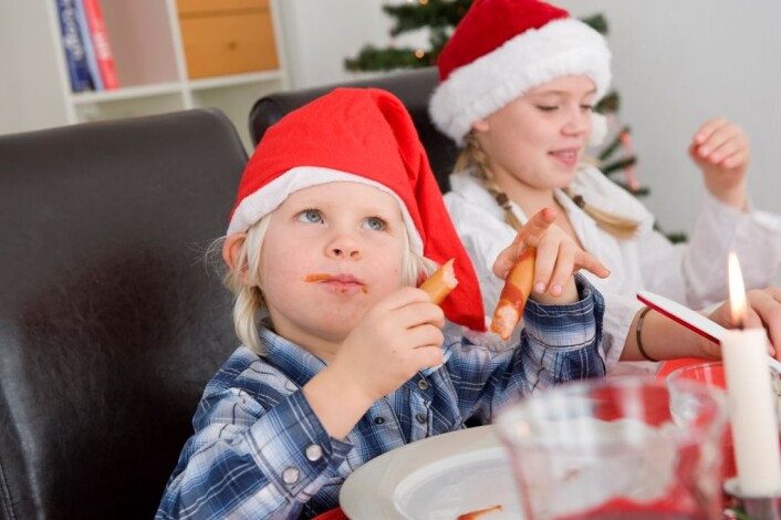 "Dagdrøm eller glede over jul og en pølse?(Illustrasjonsfoto: www.colourbox.no)" "Dagdrøm eller glede over jul og en pølse?(Illustrasjonsfoto: www.colourbox.no)"