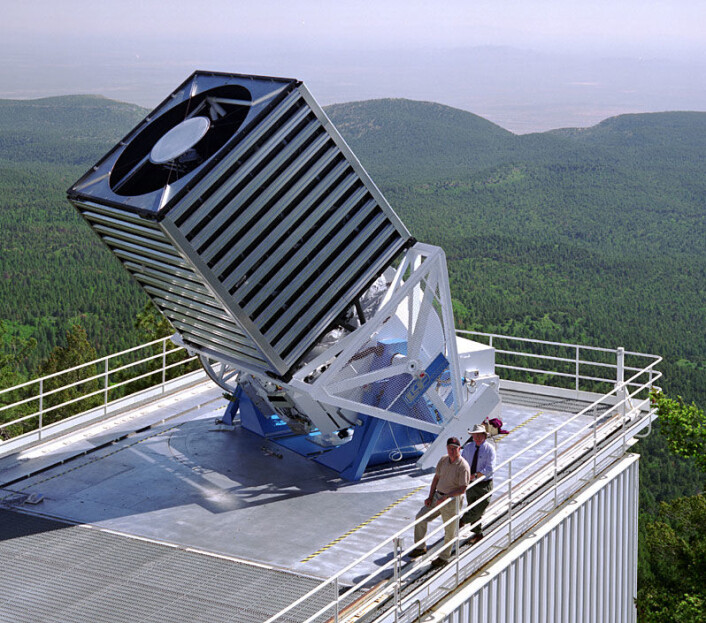 Sloan Digital Sky Survey Telescope (Foto: NASA) Sloan Digital Sky Survey Telescope (Foto: NASA)