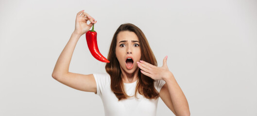 Hvorfor blir vi svette av å spise chili?