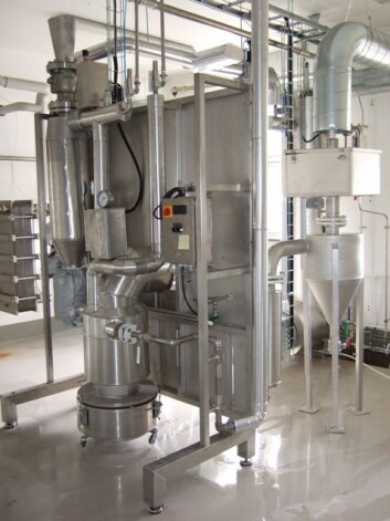 Slik ser dampeksplosjonsanlegget ut. (Foto: UMB) Slik ser dampeksplosjonsanlegget ut. (Foto: UMB)
