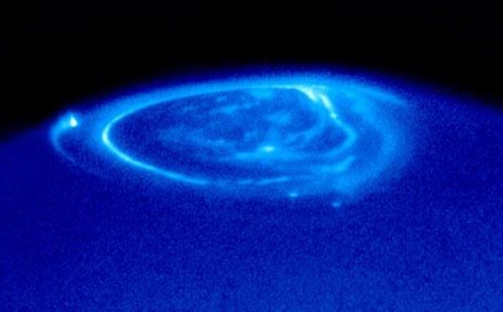 "Jupiter er en av planetene som har nordlys. (Foto: NASA/ESA)" "Jupiter er en av planetene som har nordlys. (Foto: NASA/ESA)"