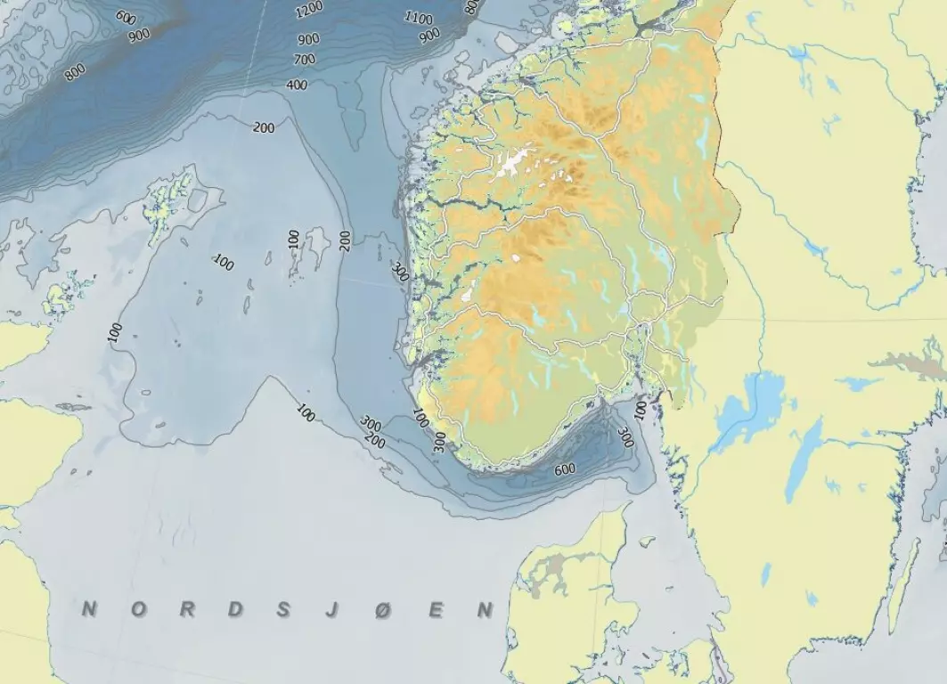 Norskerenna begynner utenfor Oslofjorden og strekker seg hele veien rundt Sørlandet og Vestlandet. Her har en gigantisk bretunge gravd seg dypt ned i den ellers veldig grunne Nordsjøen og Skagerakk.