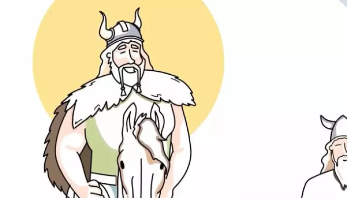 Vikingen Sigurd døde da tennene til en død mann skrapte borti leggen hans