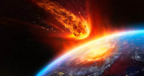 Hvor sannsynlige er truende asteroider og kometer på film?
