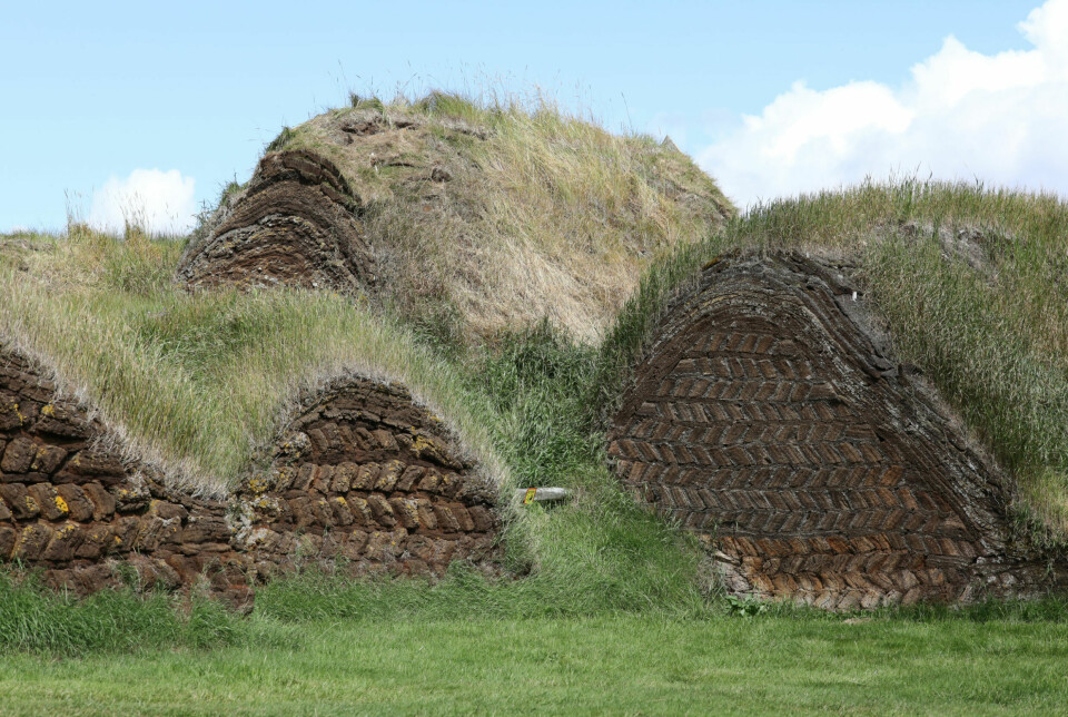 Peat houseThe more than 1,000 year old tradition of building houses of peat is still alive in Iceland.