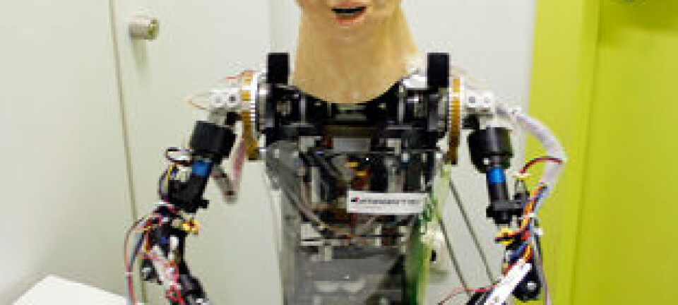 Anthropomorphic Robot, BARTHOC Jr. (Bielefeld Anthropomorphic RoboT for Human-Oriented Communication).