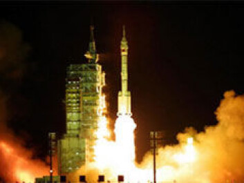Oppskytingen av Shenzhou IV. Oppskytingen av Shenzhou IV.