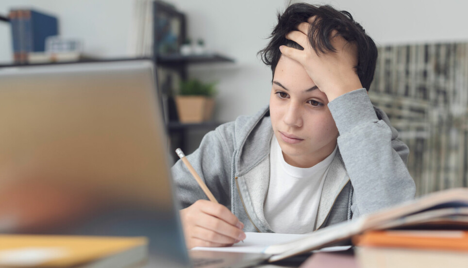 Blir du noen ganger sliten av å gjøre skoleoppgaver? Nå har forskere prøvd å se hva som skjer i hjernen når vi tenker hardt lenge.