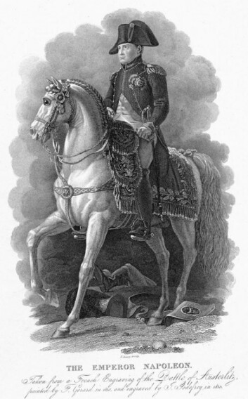 "Hvite hester har fascinert mennesker over hele verden i århundrer. Her ser vi Napoleon Bonaparte på sin hvite hest. Illustrasjon: www.clipart.com" "Hvite hester har fascinert mennesker over hele verden i århundrer. Her ser vi Napoleon Bonaparte på sin hvite hest. Illustrasjon: www.clipart.com"