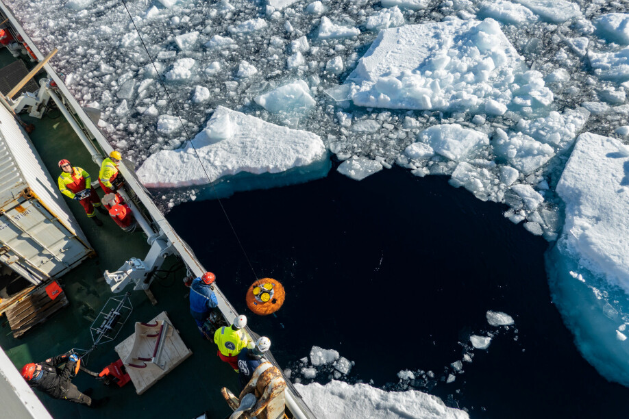 Instrumentriggene som har fått navnene Amundsen-1 og Nansen-1 er de lengste og nordligste instrumentriggene Norsk Polarinstitutt har satt ut. De markerer starten på en ny tidsserie i det sentrale Polhavet.