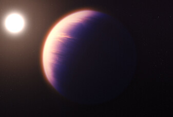 Romteleskopet James Webb har oppdaget karbondioksid på en fjern planet
