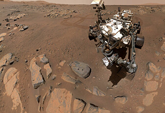 Lager oksygen av luften på Mars