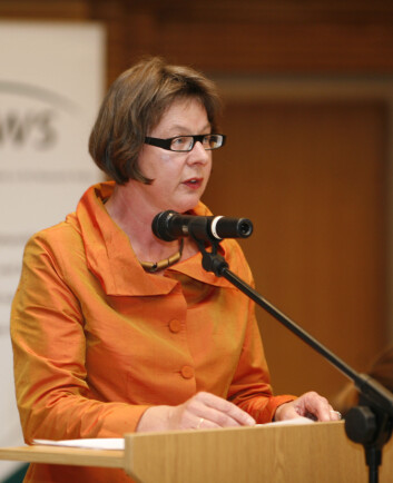 Mineke Bosch på konferansen i Vilnius. Mineke Bosch på konferansen i Vilnius.