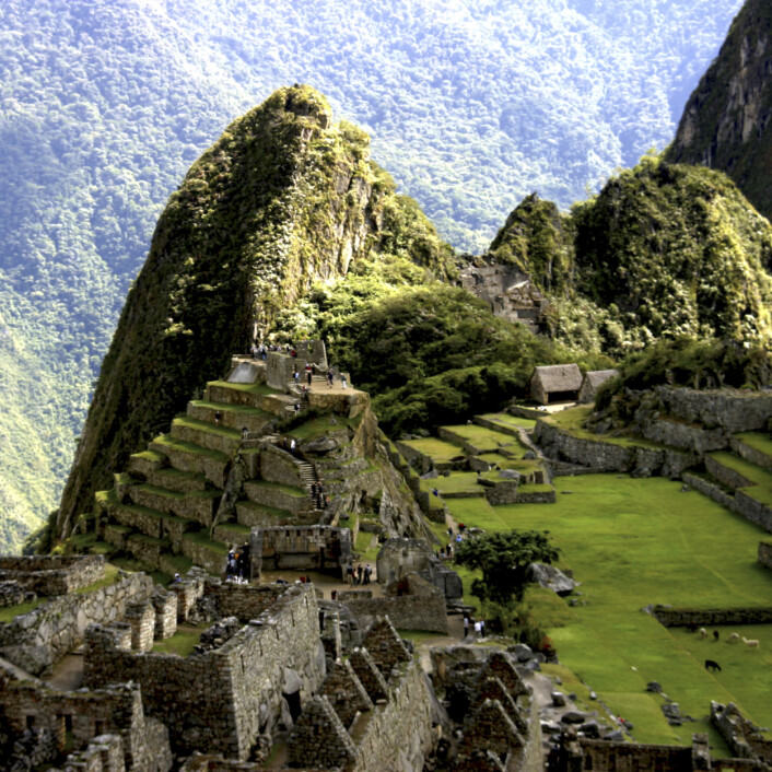 Macchu Picchu, den ikoniske Inka-byen i Peru. Macchu Picchu, den ikoniske Inka-byen i Peru.