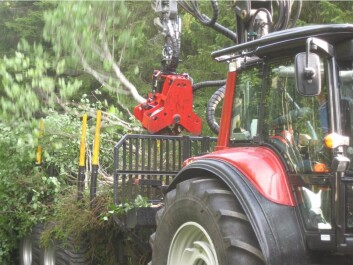 Uttak av biomasse til bioenergi. (Foto: Helmer Belbo, Skog og landskap) Uttak av biomasse til bioenergi. (Foto: Helmer Belbo, Skog og landskap)