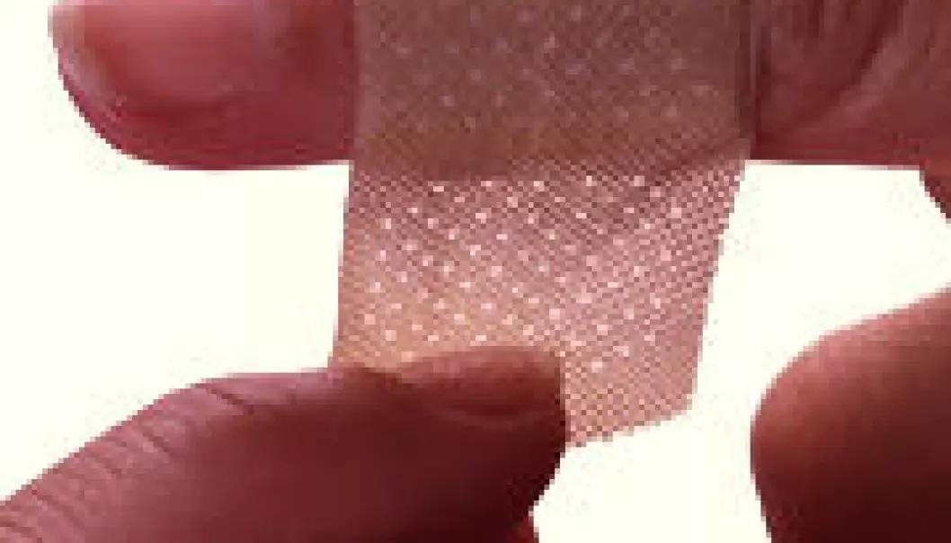 Nanoplaster kan bli del av kroppen