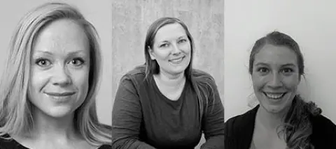 From left: Anne Bukten, Ingeborg Skjærvø, and Marianne Stavseth, all researchers at SERAF, the University of Oslo, and RusForsk. From left: Anne Bukten, Ingeborg Skjærvø, and Marianne Stavseth, all researchers at SERAF, the University of Oslo, and RusForsk.