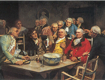 Borgerskapets mat i tiårene rundt 1800